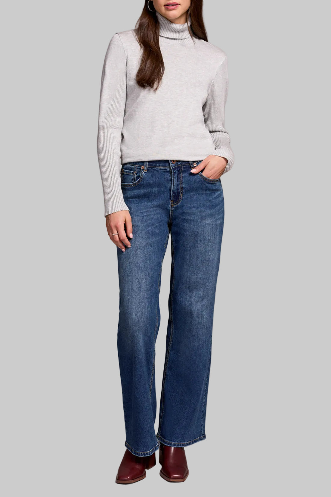 TRIBAL-"SOPHIA" CURVY JEAN