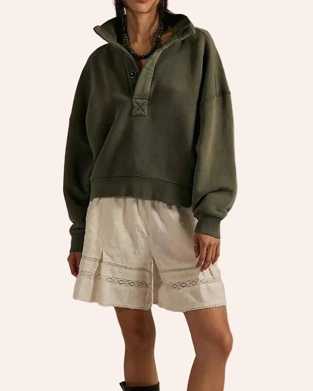 FREE PEOPLE-"TIMELESS" SWEATSHIRT