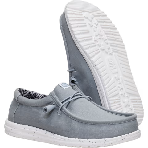 HEYDUDE-"WALLY" STRETCH CANVAS MEN