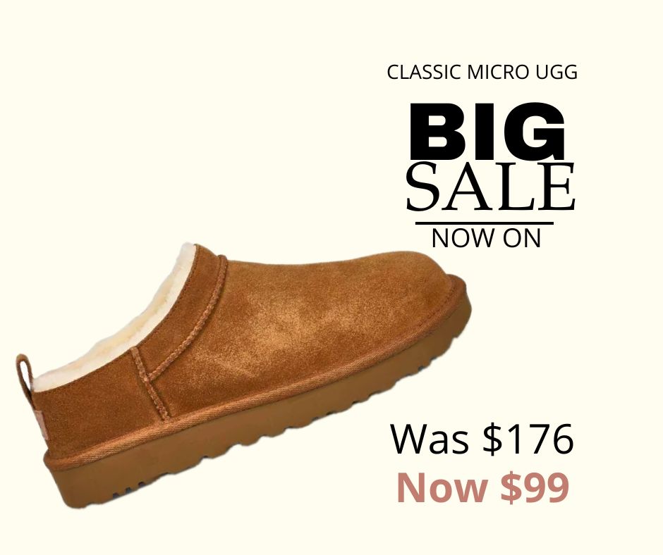 UGG-"CLASSIC MICRO" SHOE