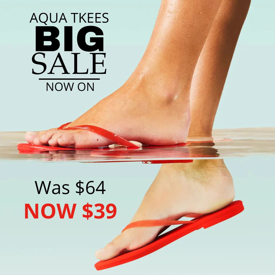 TKEES-"AQUA" FLIP FLOP