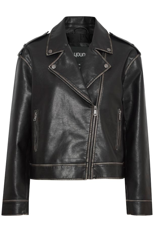 B.YOUNG-"CASHA" BIKER JACKET