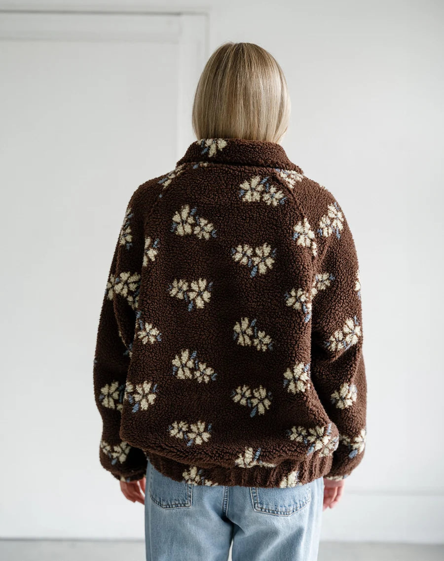 BRUNETTE THE LABEL-SHERPA JACKET