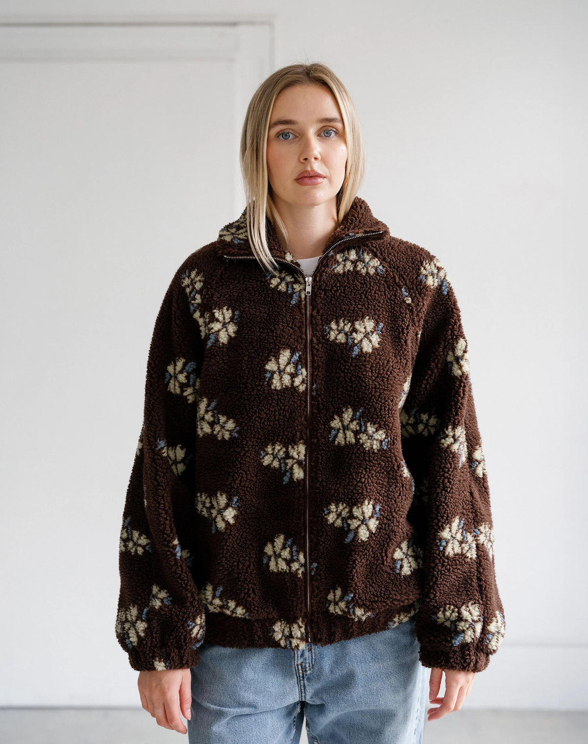 BRUNETTE THE LABEL-SHERPA JACKET