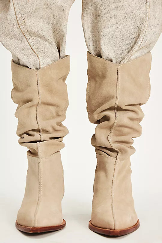 FREE PEOPLE-"SWAY" SLOUCH BOOT
