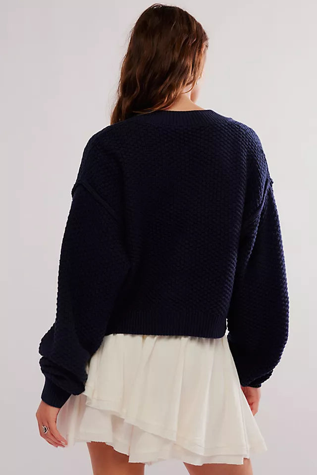 FREE PEOPLE-"LILA" CARDIGAN