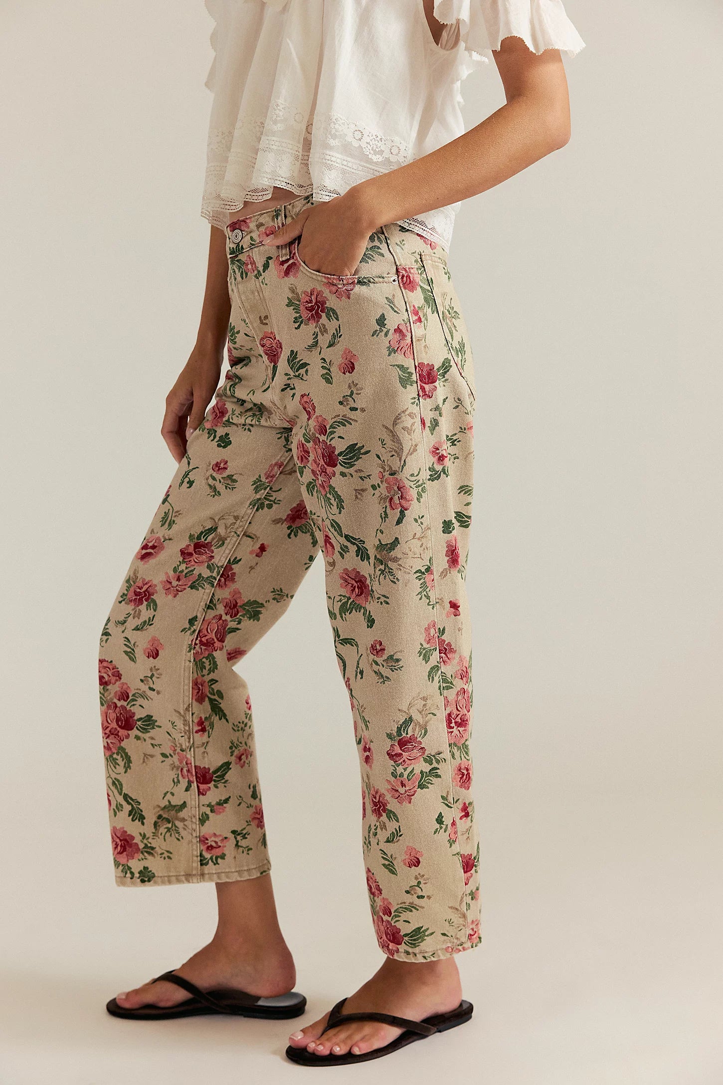 FREE PEOPLE-"DEEP TRANCE" PANT