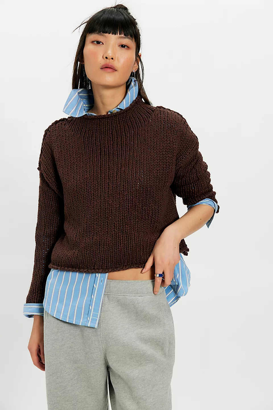 FREE PEOPLE-"OPAL" SWEATER