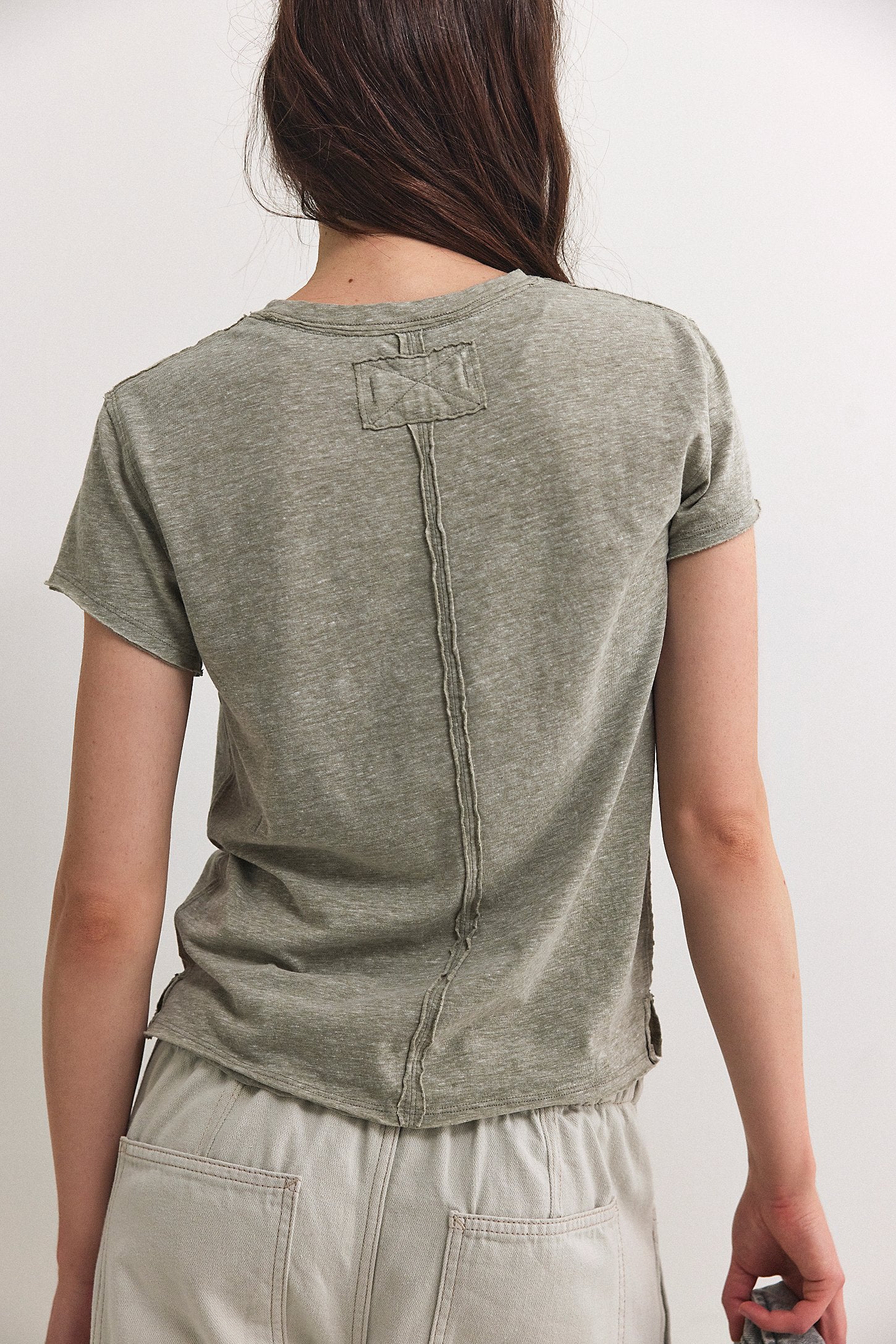 FREE PEOPLE-"NOVA" TEE