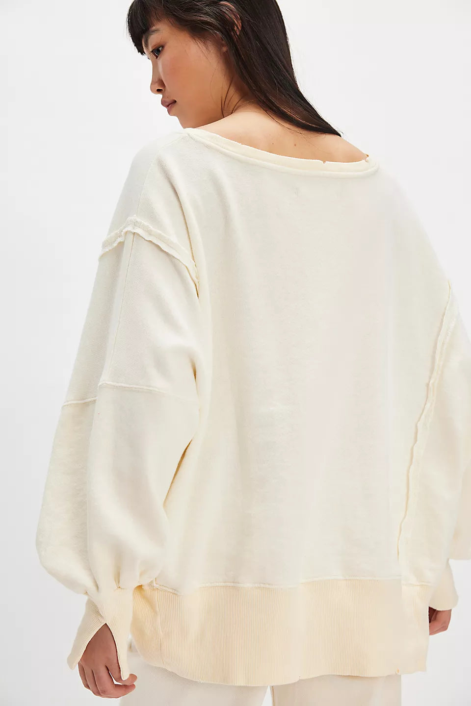 FREE PEOPLE"CAMDEN SWEATSHIRT"