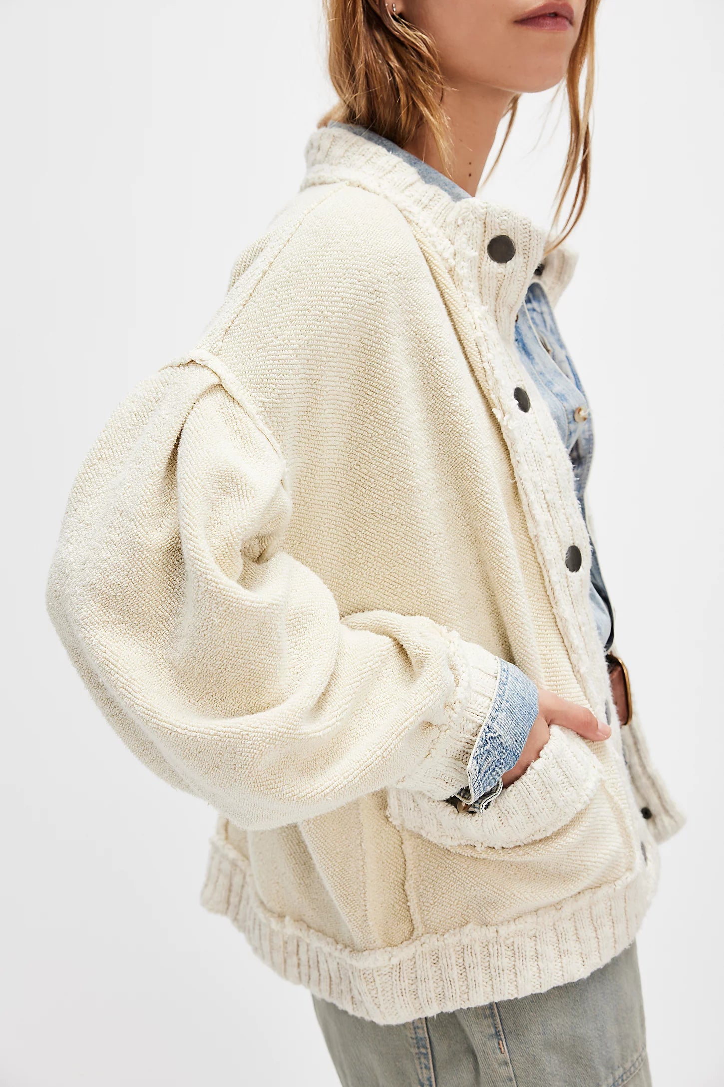 FREE PEOPLE-"CUTE IN THIS" CARDIGAN