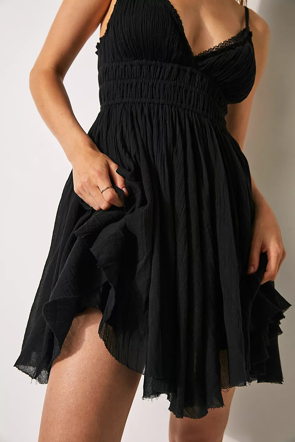 FREE PEOPLE-"DELIA" SLIP DRESS