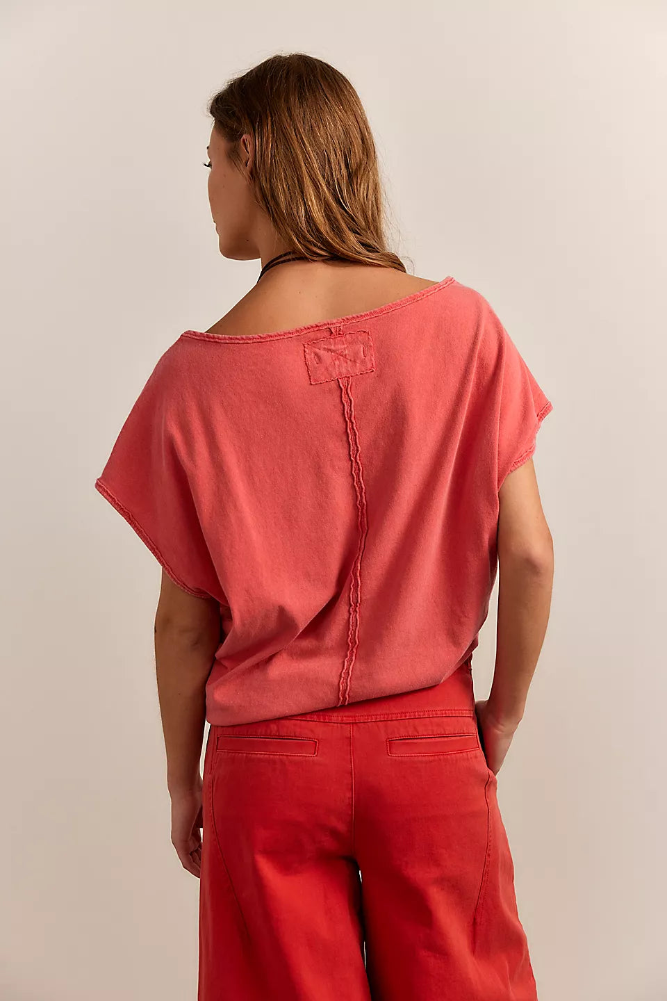 FREE PEOPLE-"PEGGY" TEE