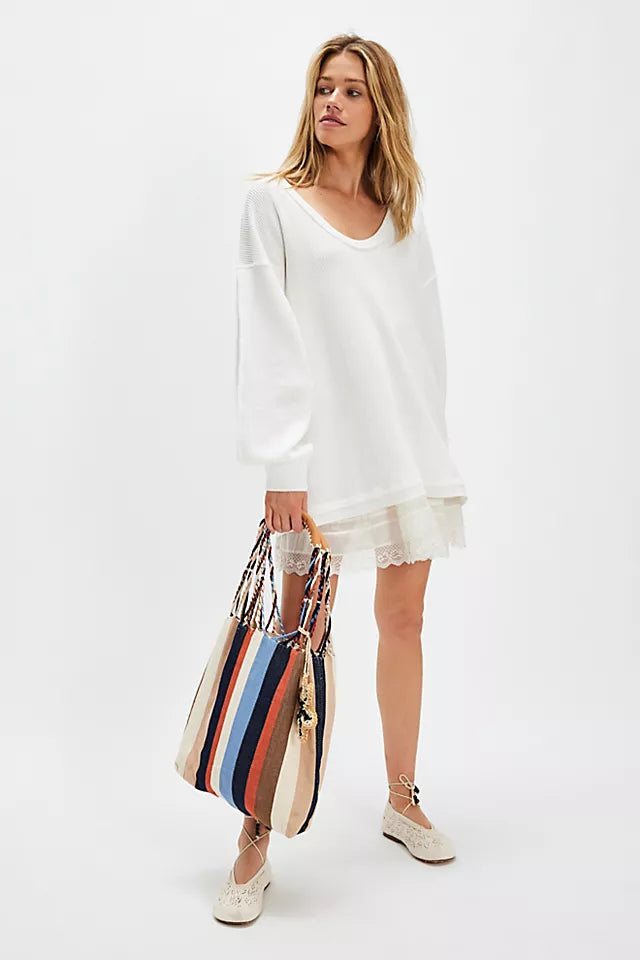 FREE PEOPLE-"COAST 2 COAST"TEE