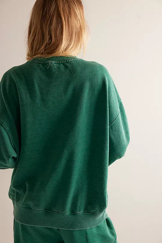 FREE PEOPLE-"SLOW IT DOWN" TOP