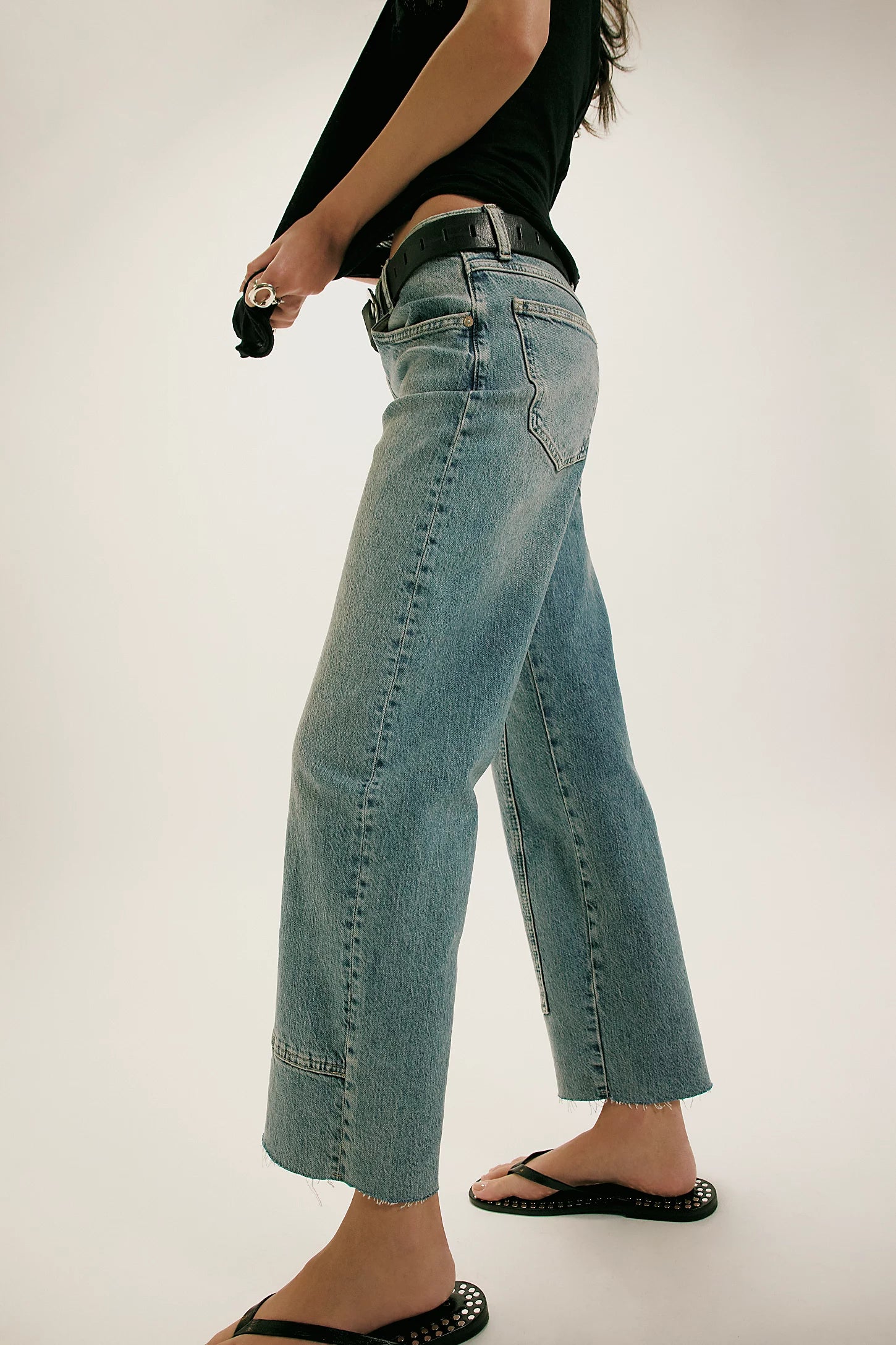 FREE PEOPLE-"RISK TAKER" JEAN