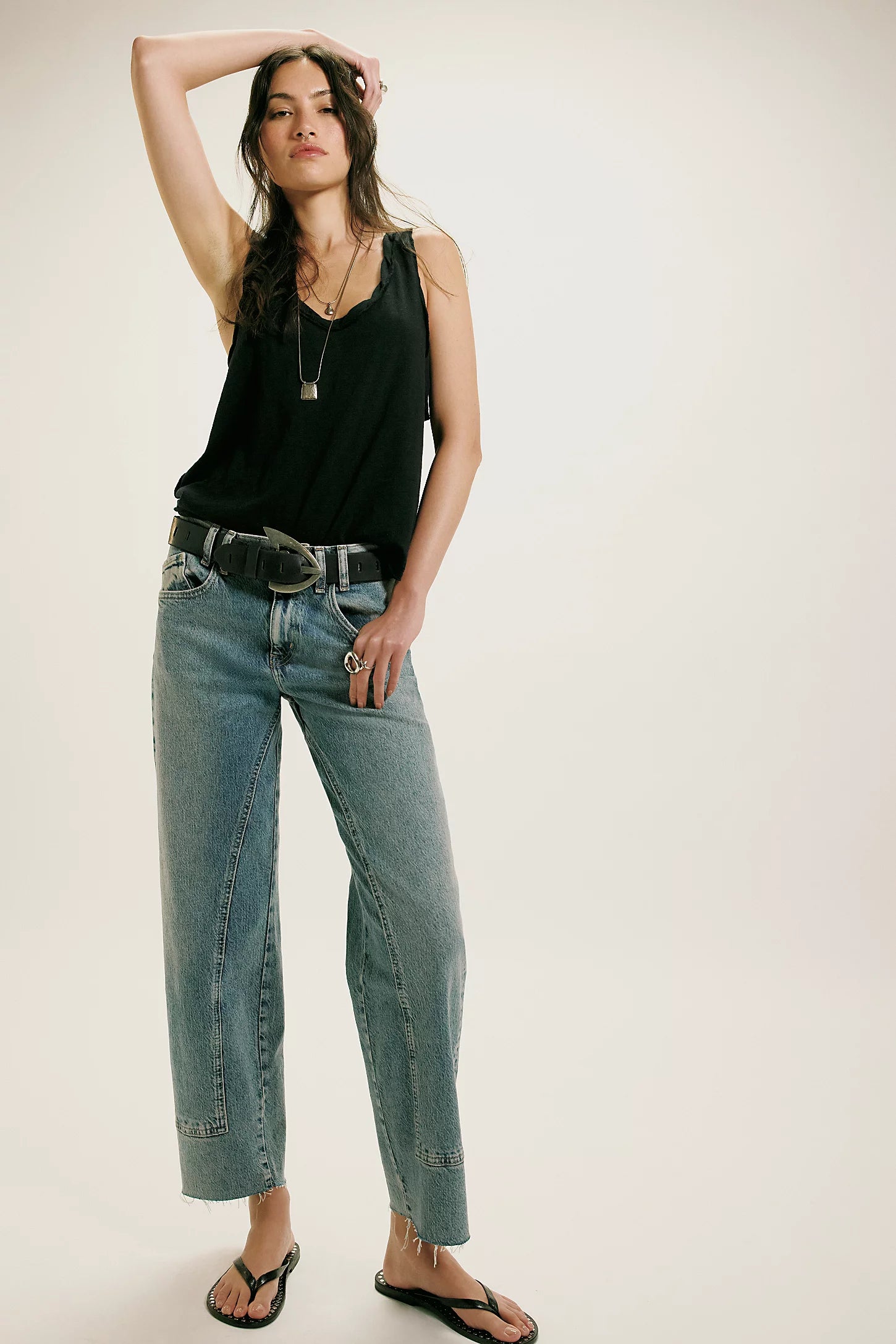 FREE PEOPLE-"RISK TAKER" JEAN
