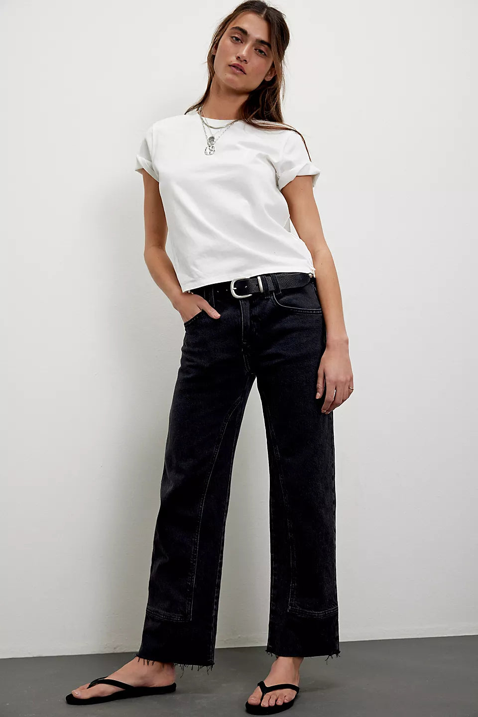 FREE PEOPLE-"RISK TAKER" JEAN