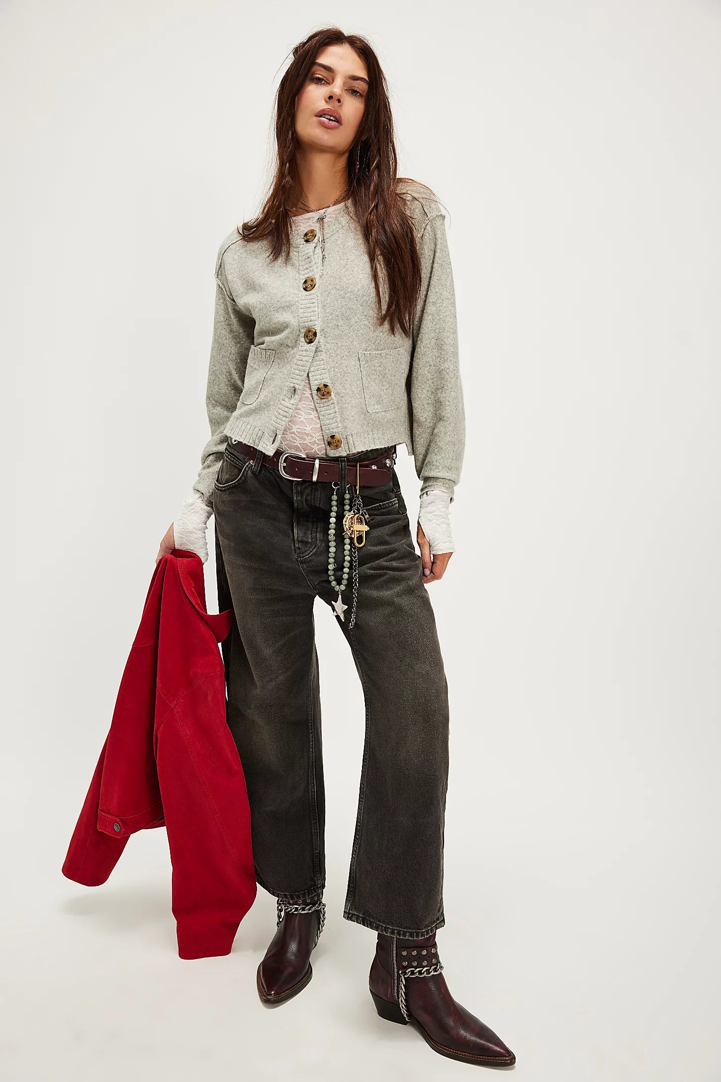 FREE PEOPLE-"DEEP TRANCE" PANT