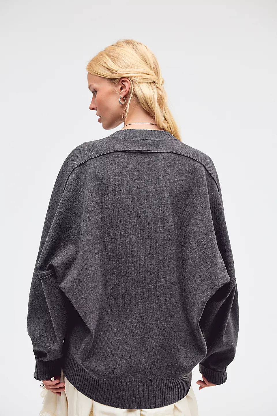 FREE PEOPLE-"ALMA" SWEATER