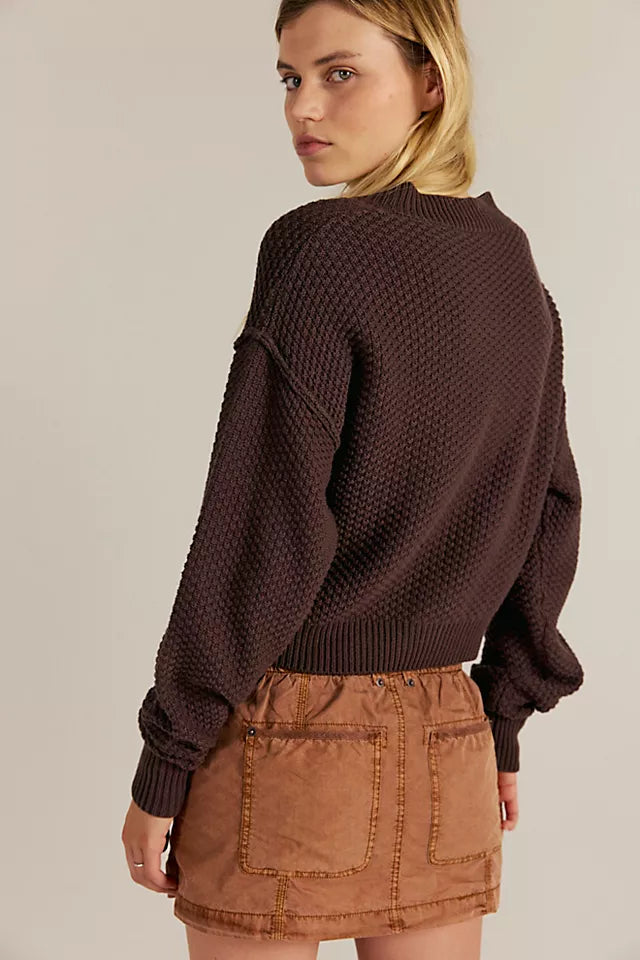 FREE PEOPLE-"LILA" CARDIGAN