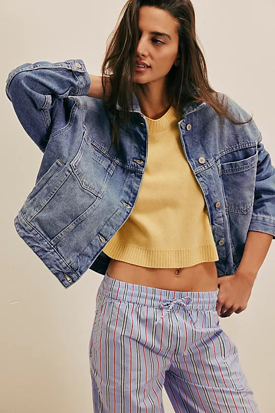 FREE PEOPLE-"OPAL" JACKET