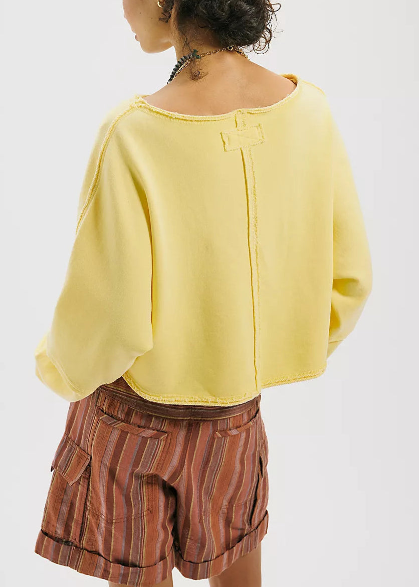 FREE PEOPLE-"TO THE EAST" TOP