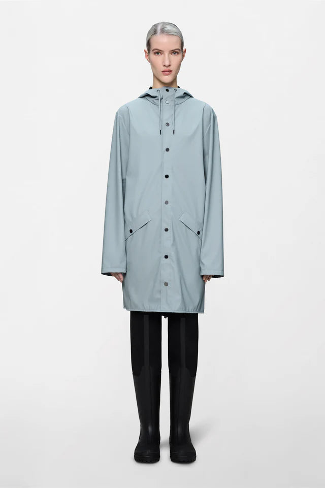 RAINS-HOODED RAIN JACKET