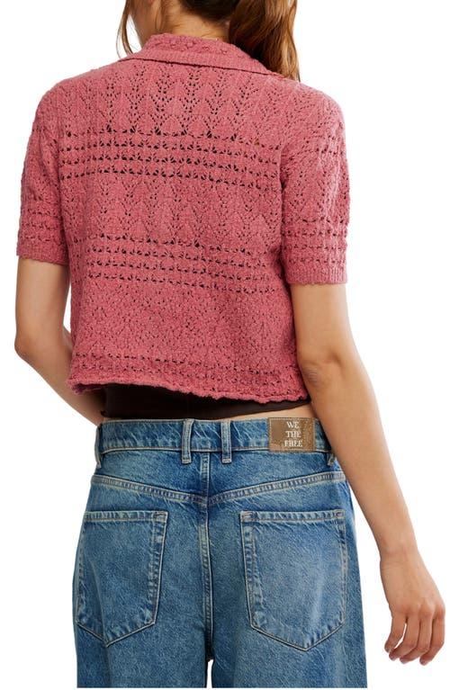 FREE PEOPLE-"DAYLIGHT"CARDIGAN