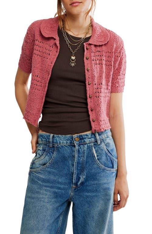FREE PEOPLE-"DAYLIGHT"CARDIGAN