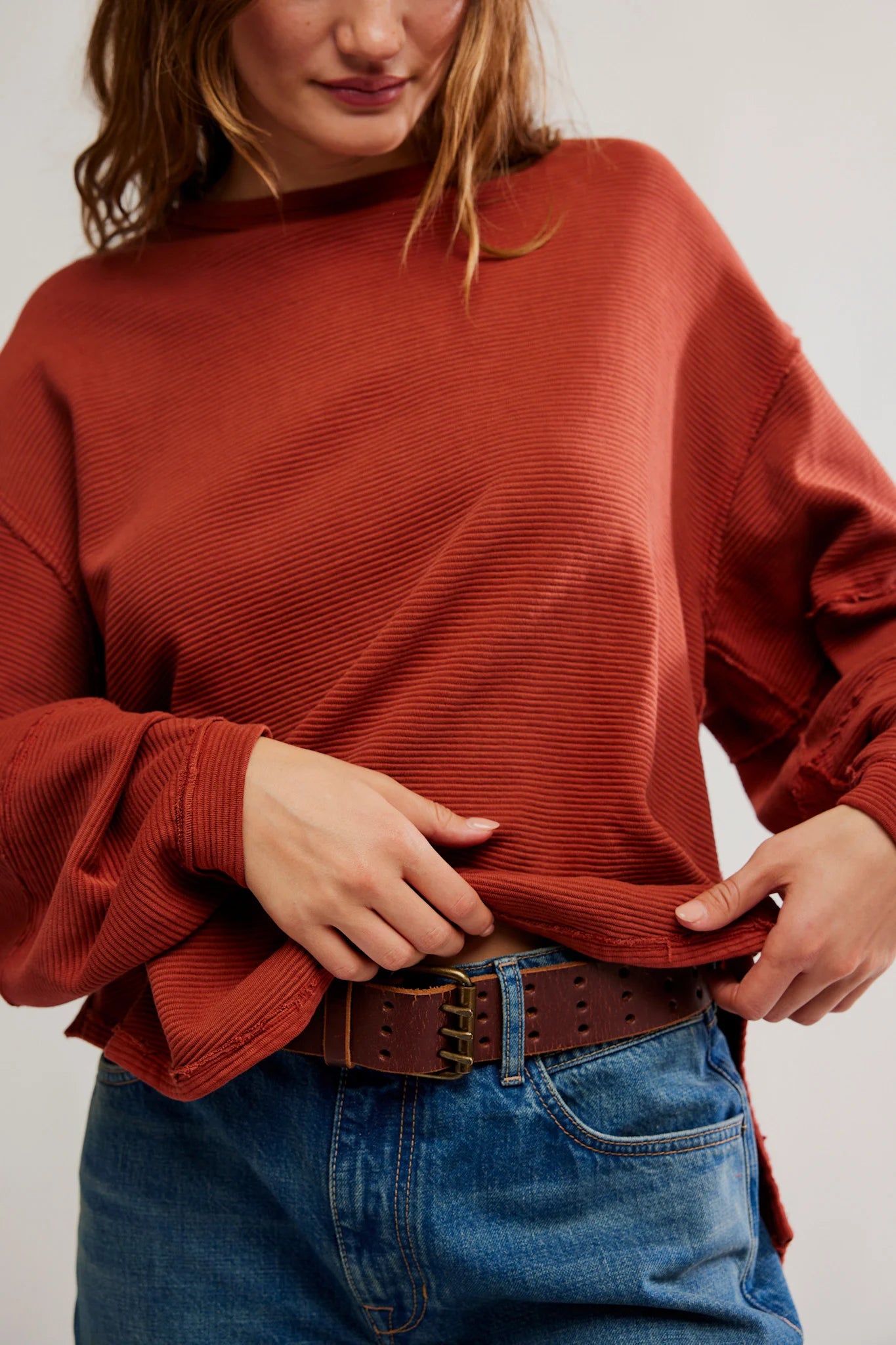 FREE PEOPLE-"TOTAL ECLIPSE"TEE