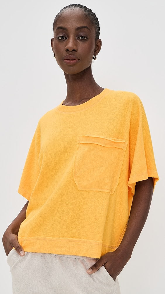 FREE PEOPLE-"STAYCATION" TEE