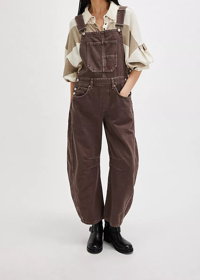 FREE PEOPLE-"GOOD LUCK"OVERALL