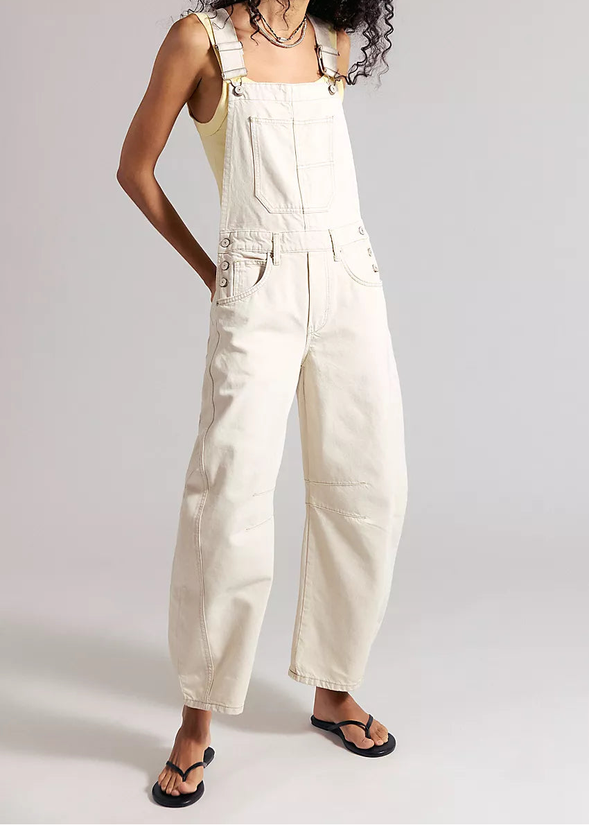 FREE PEOPLE-"GOOD LUCK"OVERALL