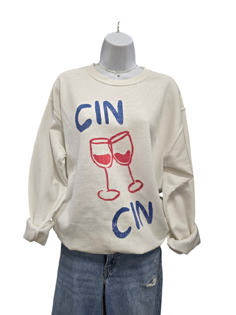 WKNDER-"CIN CIN" SWEATSHIRT