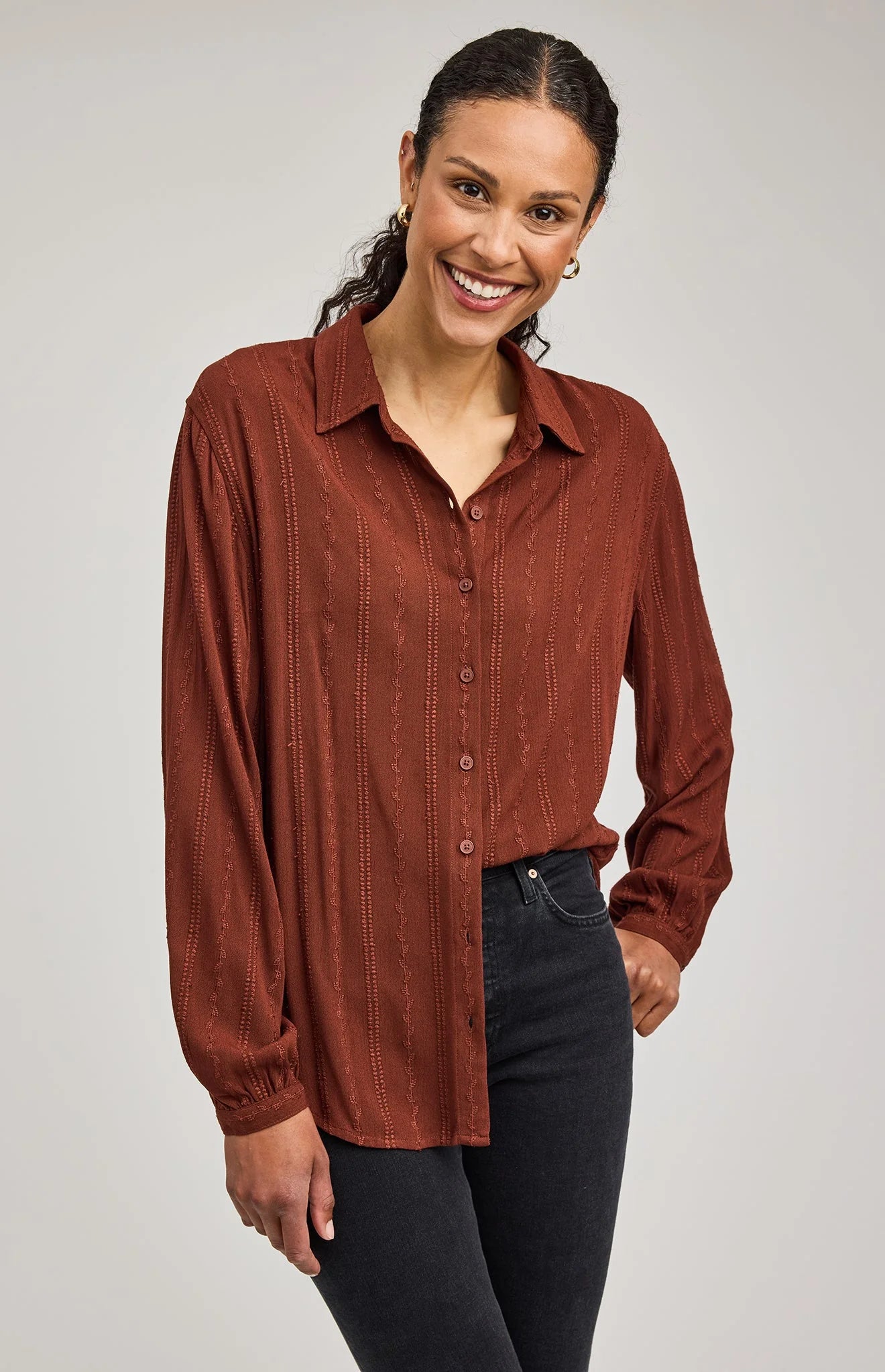 GENTLE FAWN-"SOLANA" BLOUSE