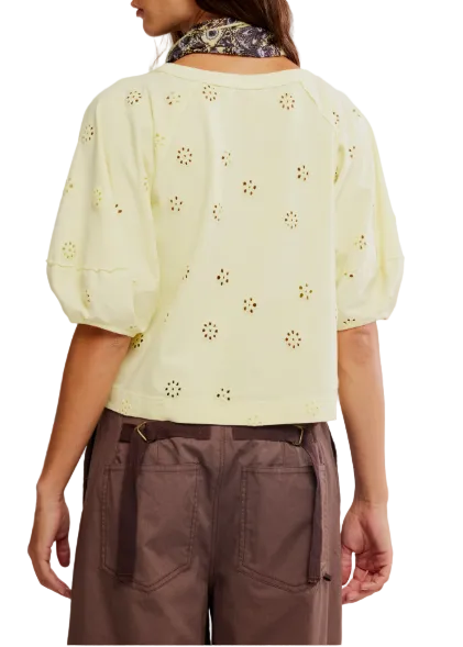 FREE PEOPLE-"JESSIE" TEE
