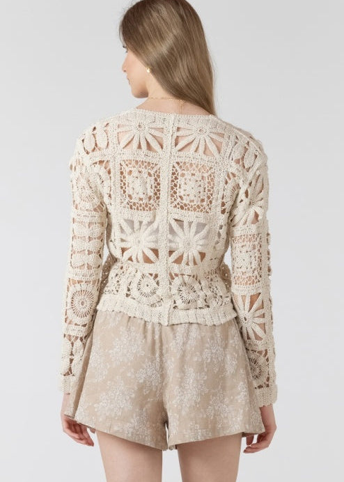 BLACK TAPE-CARDIGAN