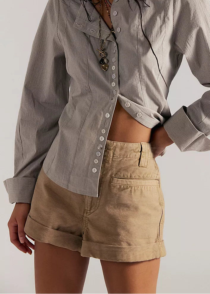 FREE PEOPLE-"SAKURA" SHORTS