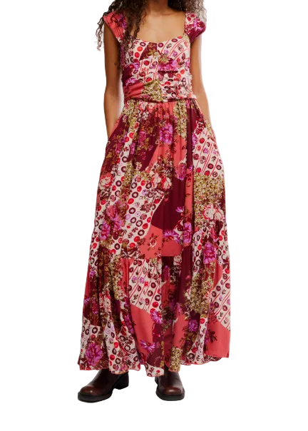FREE PEOPLE-"SASHA" MAXI DRESS