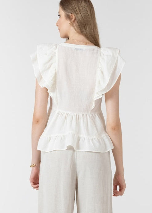 BLACK TAPE-BLOUSE