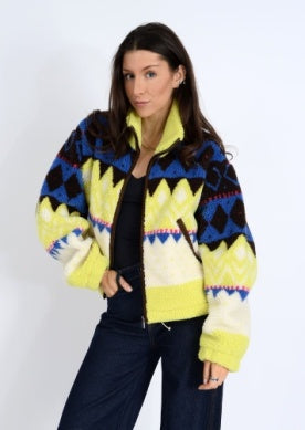 RD-"WHISTLER" PATTERNED JACKET