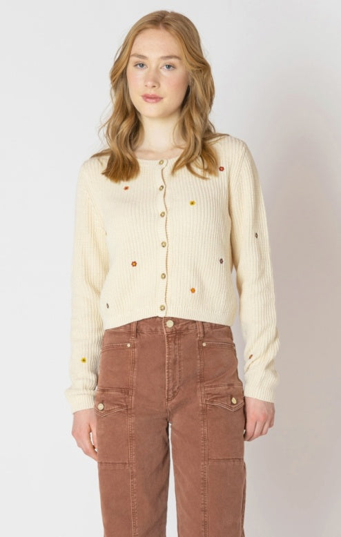 DEX-BUTTON CARDIGAN