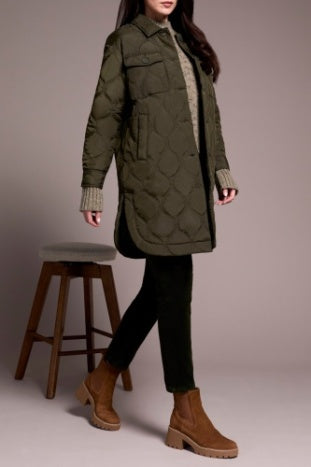 TRIBAL-QUILTED JACKET