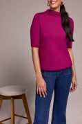 TRIBAL-KNIT TOP