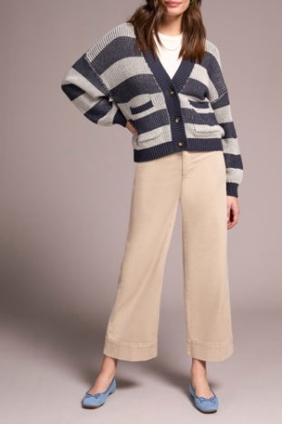 TRIBAL-BUTTON CARDIGAN