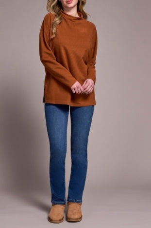 TRIBAL-KNIT TOP