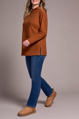 TRIBAL-KNIT TOP