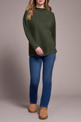 TRIBAL-KNIT TOP