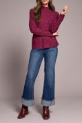 TRIBAL-KNIT TOP